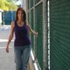 Part of a modeling shoot at the Tennis Courts
